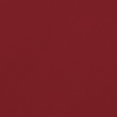 vidaXL Stínicí plachta oxfordská látka lichoběžník 2/4 x 3 m červená