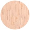 vidaXL Stoln&iacute; deska &Oslash; 90 x 2,5 cm kulat&aacute; masivn&iacute; bukov&eacute; dřevo