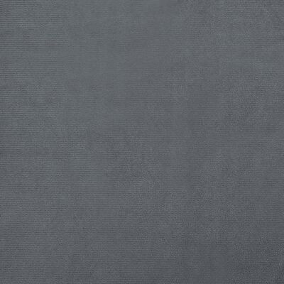 vidaXL Pelíšek pro psy tmavě šedý 50 x 40 x 26,5 cm samet