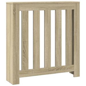 vidaXL Kryt na radi&aacute;tor dub sonoma 78 x 20 x 82 cm kompozitn&iacute; dřevo