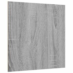 vidaXL Dekoračn&iacute; panely 12 ks &Scaron;ed&aacute; Sonoma 30 x 30 x 0.27 cm