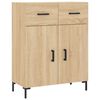 vidaXL Skř&iacute;ň highboard dub sonoma 69,5 x 34 x 180 cm kompozitn&iacute; dřevo