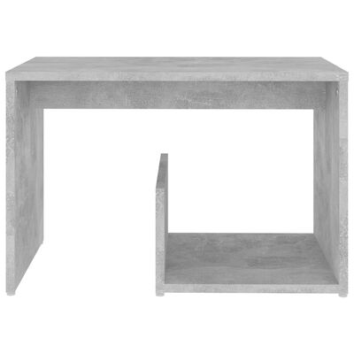 vidaXL Odkládací stolek betonově šedý 59 x 36 x 38 cm dřevotříska