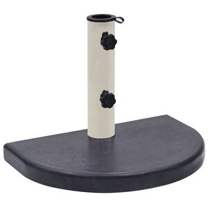 vidaXL Stojan na slunečn&iacute;k čern&yacute; 40 x 28 x 4 cm žula