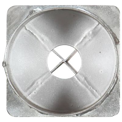 vidaXL Kotvící hroty 6 ks stříbrné 12 x 91 cm pozinkovaná ocel