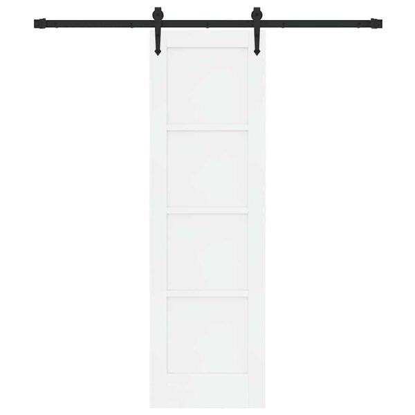 vidaXL Posuvn&eacute; dveře ORKDAL B&iacute;l&aacute; 61 x 198,5 cm Masivn&iacute; borov&eacute; dřevo