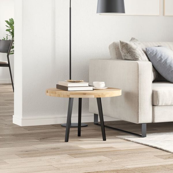 vidaXL Stoln&iacute; deska kulat&aacute; &Oslash; 60 x 4 cm masivn&iacute; ak&aacute;ciov&eacute; dřevo