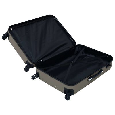 vidaXL Skořepinový kufr na kolečkách antracitový ABS