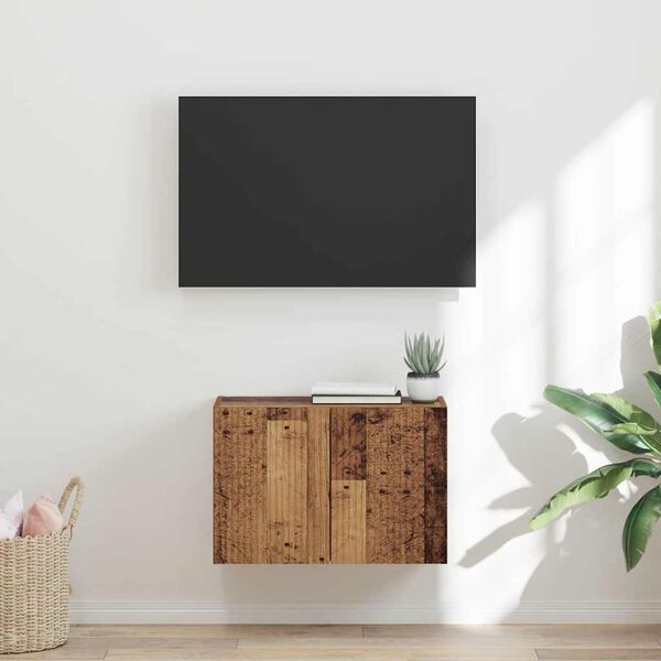 vidaXL TV wall cabinet Star&eacute; dřevo 59,5 x 31 x 40 cm kompozitn&iacute; dřevo