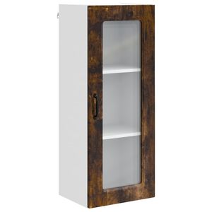 vidaXL Kryc&iacute; deska myčky na n&aacute;dob&iacute; Kalmar Kouřov&yacute; dub 40 x 31 x 100 cm
