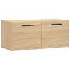 vidaXL N&aacute;stěnn&aacute; skř&iacute;ňka dub sonoma 80 x 36,5 x 35 cm kompozitn&iacute; dřevo