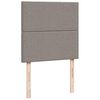 vidaXL Box spring postel s matrac&iacute; taupe 80x200 cm textil