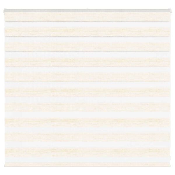 vidaXL Zebra roleta mramorově b&eacute;žov&aacute; &scaron;&iacute;řka l&aacute;tky 150,9 cm polyester