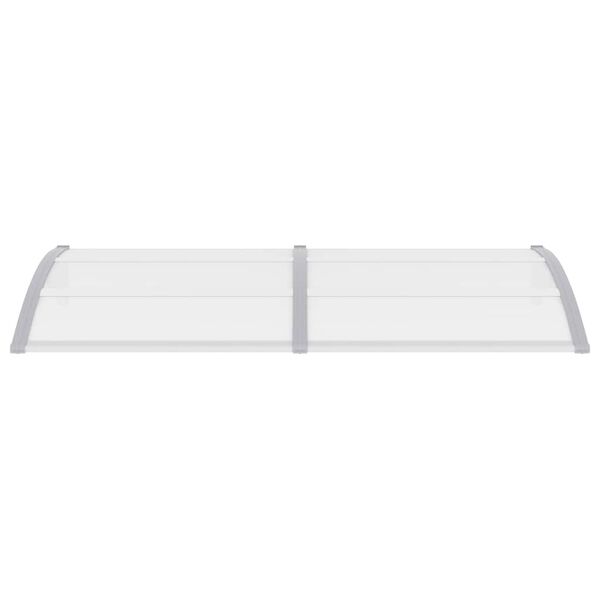 vidaXL Vchodov&aacute; stř&iacute;&scaron;ka &scaron;ed&aacute; 200 x 100 cm polykarbon&aacute;t