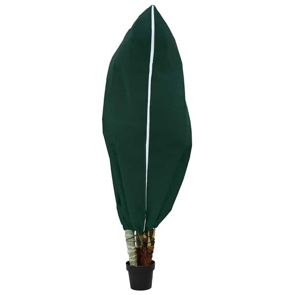 vidaXL Ochrann&eacute; fleecov&eacute; deky na rostliny proti mrazu 5 pcs Zelen&aacute;