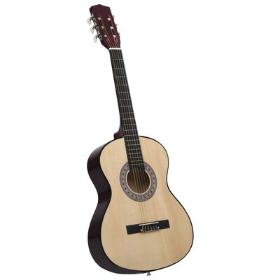 vidaXL Klasická kytara pro začátečníky 4/4 39'' lipové dřevo