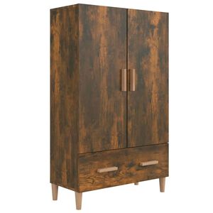 vidaXL Komoda kouřov&yacute; dub 70 x 31 x 115 cm kompozitn&iacute; dřevo