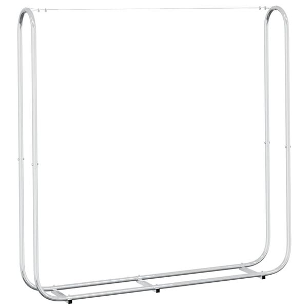 vidaXL Stojan na palivov&eacute; dřevo 150x25x150 cm Pozinkovan&aacute; ocel