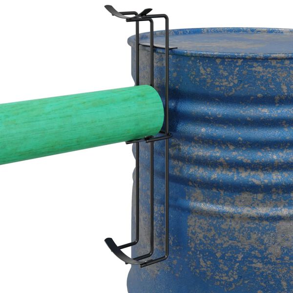 vidaXL Konzoly k uchycení překážek 2 ks černé ocel