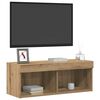 vidaXL Sestava TV skř&iacute;něk dub artisan 80 x 30 x 30 cm kompozitn&iacute; dřevo