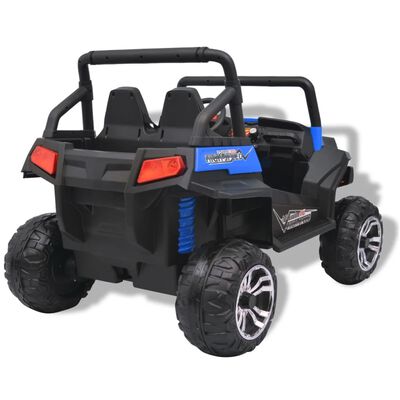 vidaXL Elektrické dětské auto 2 osoby XXL modré a černé