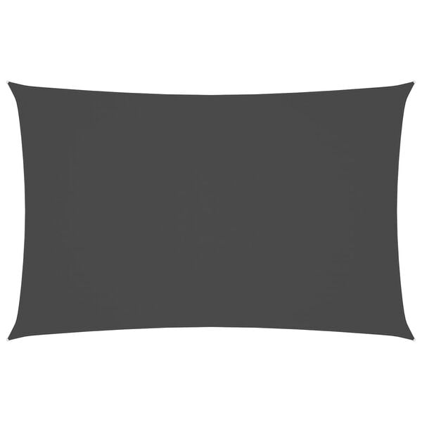 vidaXL Stínící plachta oxfordská látka obdélníková 2 x 5 m antracitová