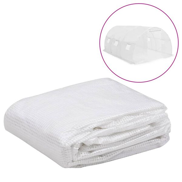 vidaXL Náhradní plachta na skleník (13,5 m²) 3 x 4,5 x 2 m průhledná