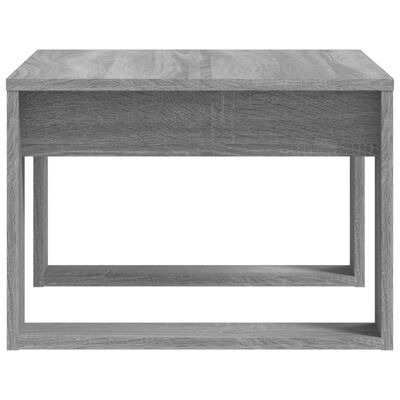 vidaXL Odkládací stolek šedý sonoma 50 x 50 x 35 cm kompozitní dřevo