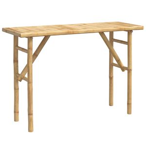 vidaXL Konzolov&yacute; stolek 115 x 39 x 75 cm bambus