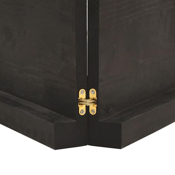 vidaXL Stoln&iacute; deska tmavě hněd&aacute; 220x40x(2-6)cm o&scaron;etřen&yacute; dub živ&aacute; hrana