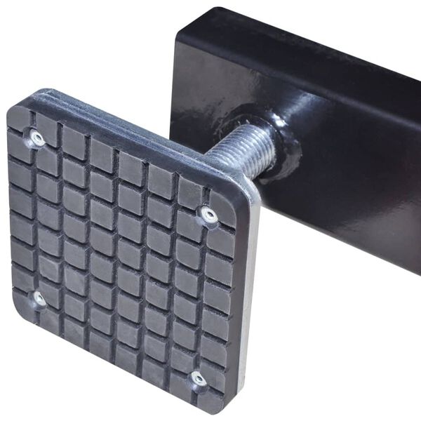 vidaXL Příčný zvedací adaptér, 2 tuny, červený