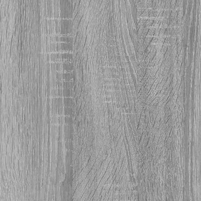 vidaXL Botník šedý sonoma 63 x 24 x 81 cm kompozitní dřevo