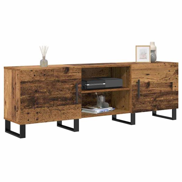 vidaXL Televizn&iacute; skř&iacute;ň Star&eacute; dřevo 150 x 30 x 50 cm kompozitn&iacute; dřevo