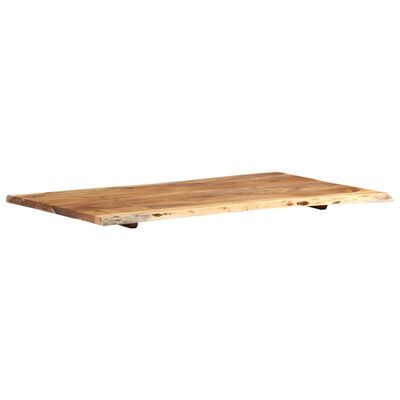vidaXL Stolní deska masivní akáciové dřevo 100 x (50–60) x 2,5 cm