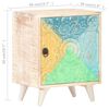 vidaXL Vyřez&aacute;van&yacute; nočn&iacute; stolek 40 x 30 x 50 cm masivn&iacute; ak&aacute;ciov&eacute; dřevo