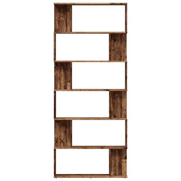 vidaXL Knihovna star&eacute;ho dřeva 80x24x192 cm kompozitn&iacute; dřevo