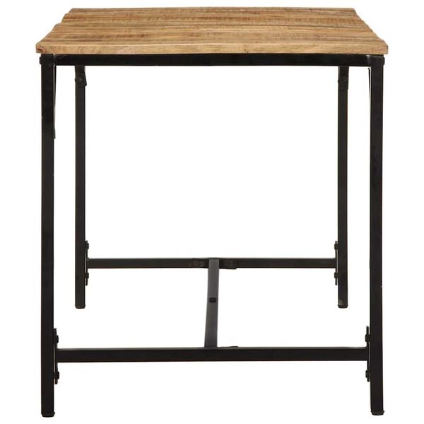 vidaXL Jídelní stůl 140x70x75 cm Masivní dřevo, surové mango