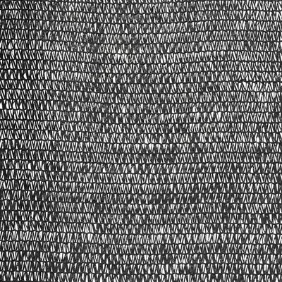 vidaXL Stínící tkanina černá 3,6 x 25 m HDPE 195 g/m²
