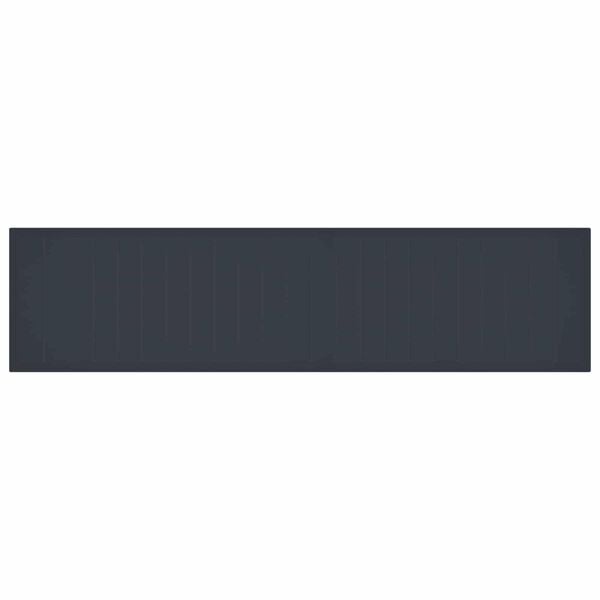 vidaXL Zahradn&iacute; j&iacute;deln&iacute; souprava s pol&scaron;t&aacute;ři 15 pcs Antracit PP