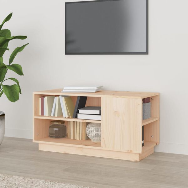vidaXL TV skříňka 80 x 35 x 40,5 cm masivní borové dřevo