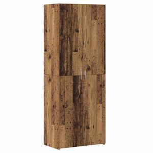 vidaXL Vysok&yacute; bufet Star&eacute; dřevo 70 x 42,5 x 185 cm