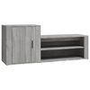 vidaXL Botn&iacute;k &scaron;ed&yacute; sonoma 130x35x54 cm kompozitn&iacute; dřevo