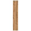 vidaXL Knihovna dub artisan 80x24x143 cm kompozitn&iacute; dřevo
