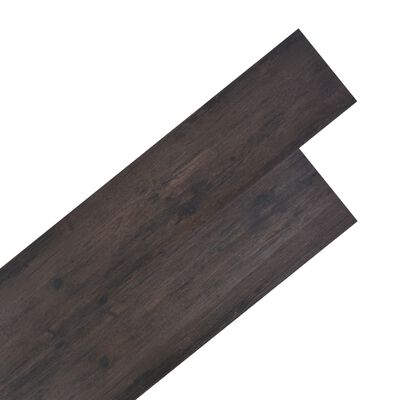 vidaXL Podlahová krytina PVC 5,26 m² 2 mm tmavě šedý dub