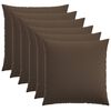 vidaXL Povlak na pol&scaron;t&aacute;ř 6 ks HEERLEN Taupe 70 x 70 cm Textil