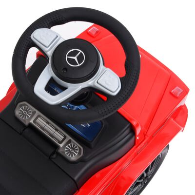 vidaXL Odrážedlo Mercedes-Benz G63 červené