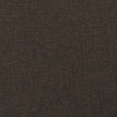 vidaXL Podnožka tmavě hnědá 78 x 56 x 32 cm textil