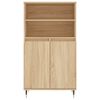 vidaXL Skř&iacute;ň highboard dub sonoma 60 x 36 x 110 cm kompozitn&iacute; dřevo