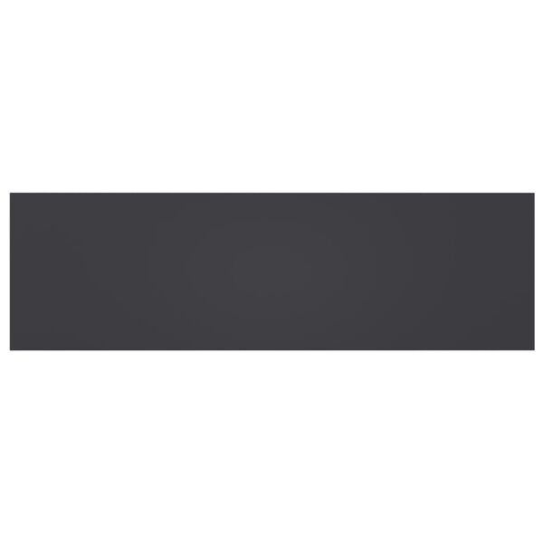 vidaXL Př&iacute;davn&eacute; police 4 ks &scaron;ed&eacute; 100 x 30 x 1,5 cm dřevotř&iacute;ska