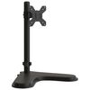 vidaXL Drž&aacute;k na monitor čern&yacute; ocel VESA 75/100 mm